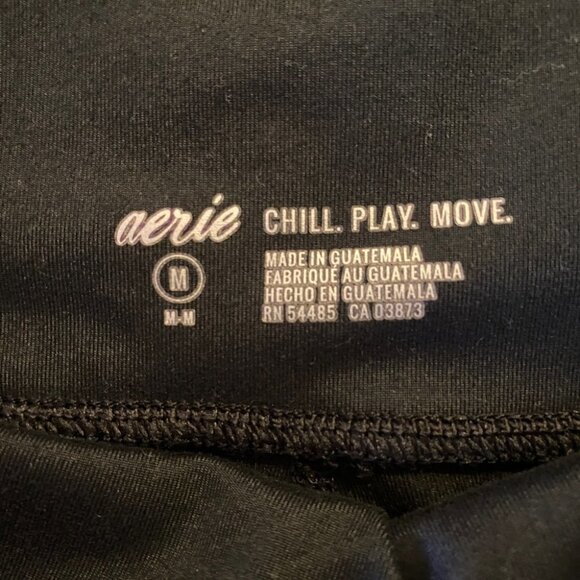 NWOT Aries Leggings Chill Play Move Ladies Med Black - Picture 3 of 12